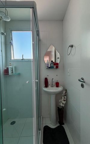 Apartamento para alugar com 35m², 2 quartos e 1 vaga Apartamento para alugar com 35m², 2 quartos e 1 vagaBanheiro