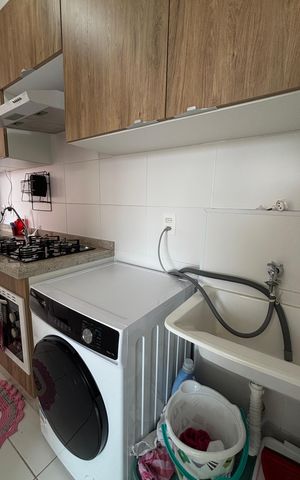 Apartamento para alugar com 35m², 2 quartos e 1 vaga Apartamento para alugar com 35m², 2 quartos e 1 vagaÁrea de Serviço