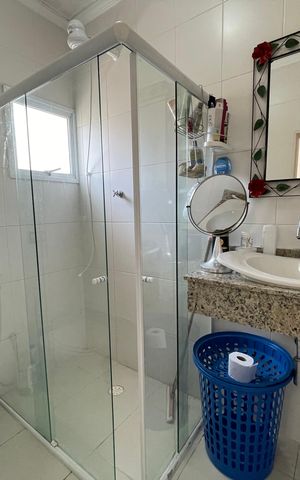 Casa para alugar com 120m², 3 quartos e 3 vagas Casa para alugar com 120m², 3 quartos e 3 vagasBanheiro 2