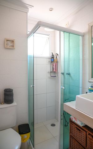 Apartamento à venda com 65m², 3 quartos e 1 vaga Apartamento à venda com 65m², 3 quartos e 1 vagaBanheiro Quarto 3 - Suite
