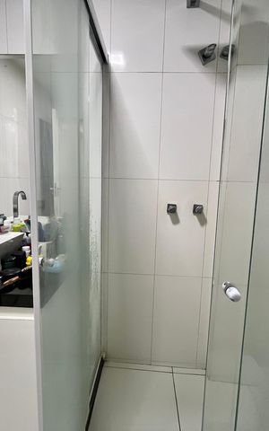 Apartamento à venda com 130m², 3 quartos e 1 vaga Apartamento à venda com 130m², 3 quartos e 1 vagaBanheiro social