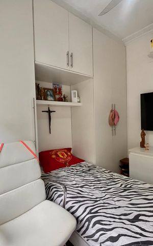 Apartamento à venda com 130m², 3 quartos e 1 vaga Apartamento à venda com 130m², 3 quartos e 1 vagaQuarto 2
