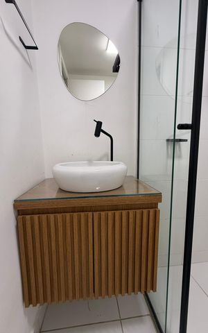 Studio à venda com 26m², 1 quarto e sem vagaBanheiro