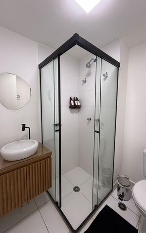 Studio à venda com 26m², 1 quarto e sem vagaBanheiro