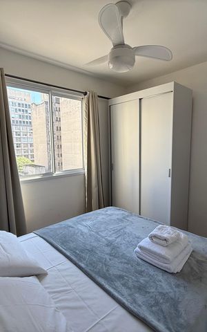 Studio à venda com 26m², 1 quarto e sem vagaQuarto