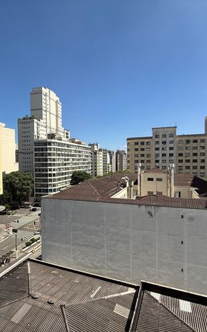 Studio à venda com 26m², 1 quarto e sem vagaVista Quarto