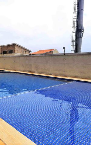 Apartamento à venda com 60m², 2 quartos e 2 vagasÁrea comum - Piscina