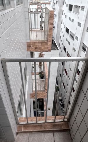 Apartamento para alugar com 40m², 1 quarto e sem vagaVaranda do Quarto 1