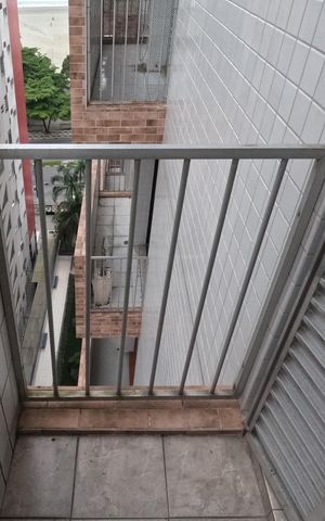 Apartamento para alugar com 40m², 1 quarto e sem vagaVaranda do Quarto 1