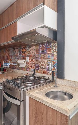 Apartamento para alugar com 60m², 2 quartos e sem vagaCozinha