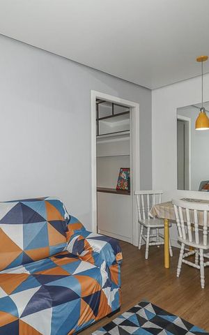 Apartamento para alugar com 60m², 2 quartos e sem vagaSala