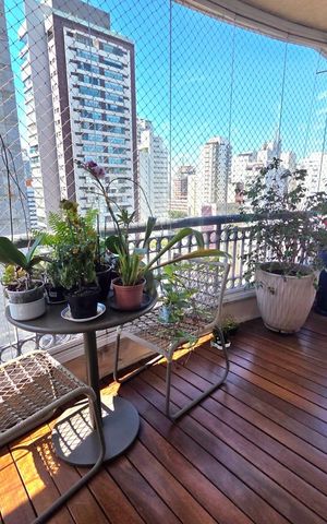 Apartamento à venda com 141m², 2 quartos e 3 vagas Apartamento à venda com 141m², 2 quartos e 3 vagasVaranda