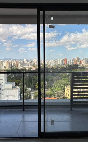 Apartamento à venda com 25m², 1 quarto e sem vaga Apartamento à venda com 25m², 1 quarto e sem vagaSala/Quarto