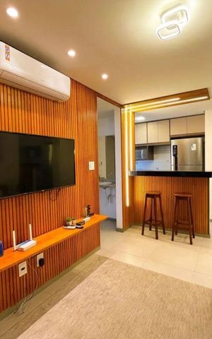 Apartamento para alugar com 43m², 1 quarto e 1 vaga Apartamento para alugar com 43m², 1 quarto e 1 vagaSala