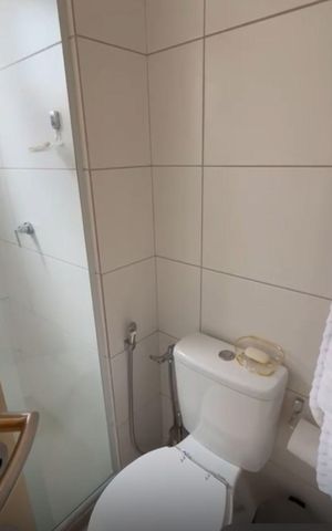 Apartamento para alugar com 43m², 1 quarto e 1 vaga Apartamento para alugar com 43m², 1 quarto e 1 vagaBanheiro