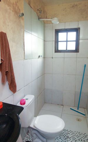 Casa à venda com 126m², 3 quartos e 1 vaga Casa à venda com 126m², 3 quartos e 1 vagaBanheiro da Suíte