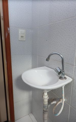 Casa de condomínio para alugar com 117m², 2 quartos e 1 vagaBanheiro da Suíte 1