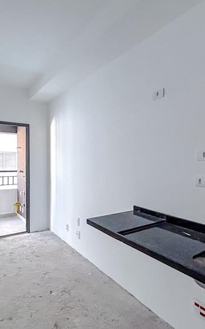 Studio à venda com 25m², 1 quarto e sem vagaCozinha