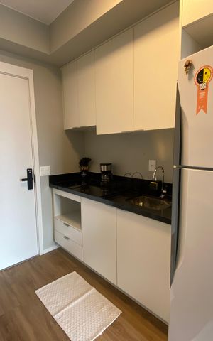 Studio à venda com 25m², 1 quarto e sem vaga