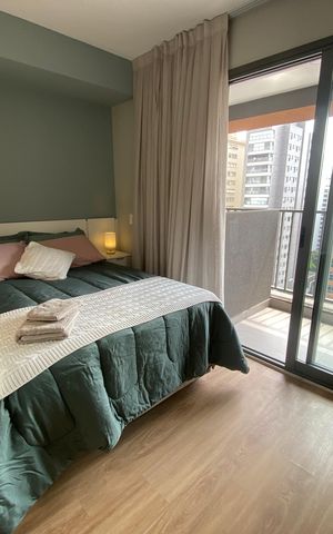 Studio à venda com 25m², 1 quarto e sem vaga