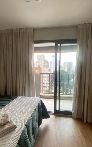 Studio à venda com 25m², 1 quarto e sem vaga