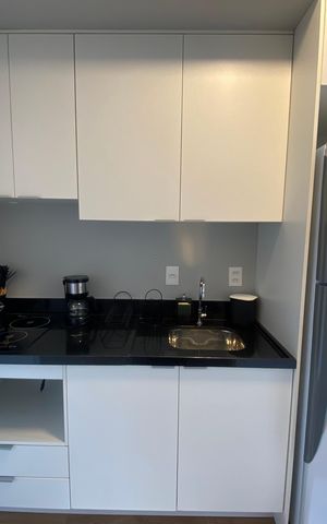 Studio à venda com 25m², 1 quarto e sem vaga