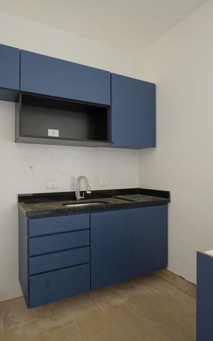 Studio para alugar com 26m², 1 quarto e sem vagaCozinha