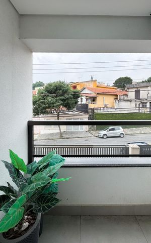 Apartamento à venda com 55m², 2 quartos e 1 vagaSacada