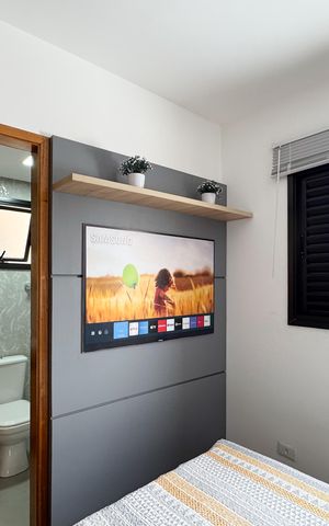 Apartamento à venda com 55m², 2 quartos e 1 vagaSuíte 