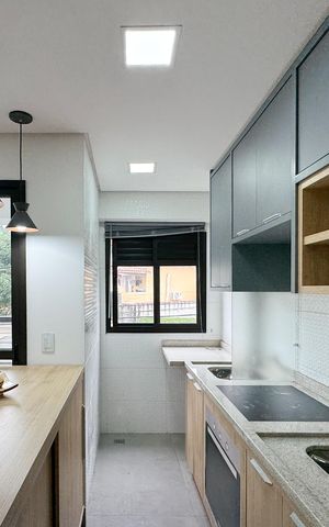 Apartamento à venda com 55m², 2 quartos e 1 vagaCozinha 