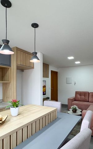 Apartamento à venda com 55m², 2 quartos e 1 vagaSala de Jantar