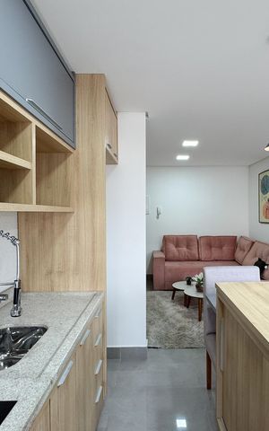 Apartamento à venda com 55m², 2 quartos e 1 vagaCozinha