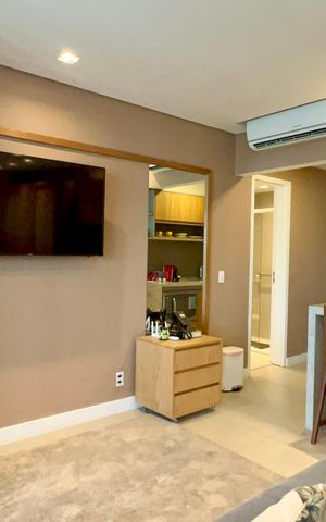 Studio para alugar com 46m², 1 quarto e 1 vaga Studio para alugar com 46m², 1 quarto e 1 vagaSala