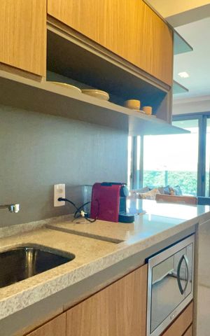 Studio para alugar com 46m², 1 quarto e 1 vaga Studio para alugar com 46m², 1 quarto e 1 vagaCozinha