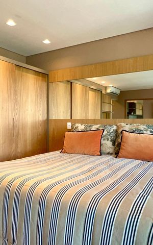 Studio para alugar com 46m², 1 quarto e 1 vaga Studio para alugar com 46m², 1 quarto e 1 vagaQuarto