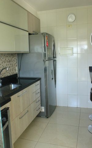 Apartamento à venda com 61m², 2 quartos e 1 vagaCozinha 