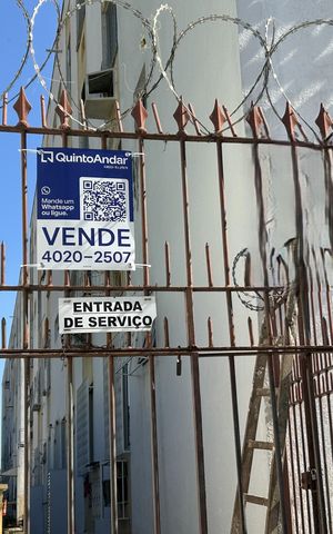Apartamento à venda com 44m², 1 quarto e 1 vagaFachada + placa