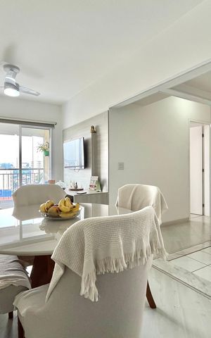 Apartamento à venda com 61m², 2 quartos e 1 vaga Apartamento à venda com 61m², 2 quartos e 1 vagaSala