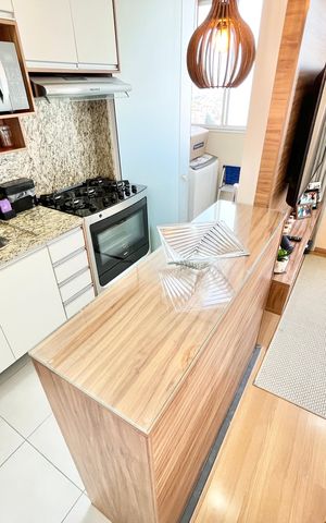 Apartamento à venda com 39m², 2 quartos e 1 vaga Apartamento à venda com 39m², 2 quartos e 1 vagaSala/Cozinha