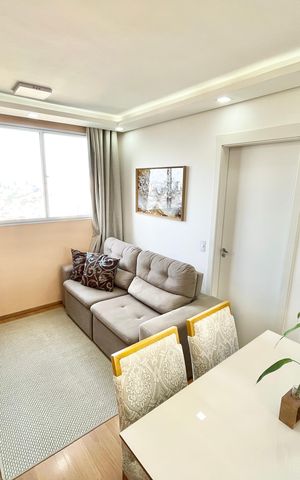 Apartamento à venda com 39m², 2 quartos e 1 vaga Apartamento à venda com 39m², 2 quartos e 1 vagaSala/Cozinha