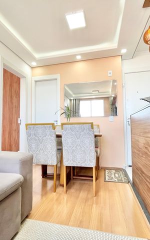 Apartamento à venda com 39m², 2 quartos e 1 vaga Apartamento à venda com 39m², 2 quartos e 1 vagaSala/Cozinha
