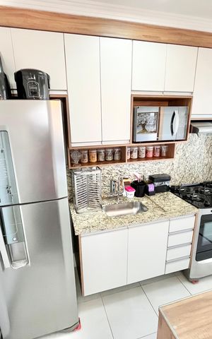 Apartamento à venda com 39m², 2 quartos e 1 vaga Apartamento à venda com 39m², 2 quartos e 1 vagaSala/Cozinha