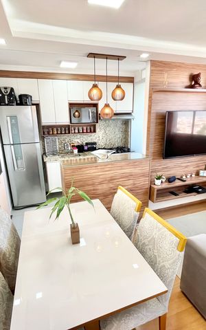 Apartamento à venda com 39m², 2 quartos e 1 vaga Apartamento à venda com 39m², 2 quartos e 1 vagaSala/Cozinha