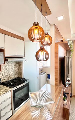 Apartamento à venda com 39m², 2 quartos e 1 vaga Apartamento à venda com 39m², 2 quartos e 1 vagaSala/Cozinha