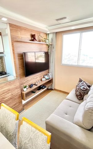 Apartamento à venda com 39m², 2 quartos e 1 vaga Apartamento à venda com 39m², 2 quartos e 1 vagaSala/Cozinha