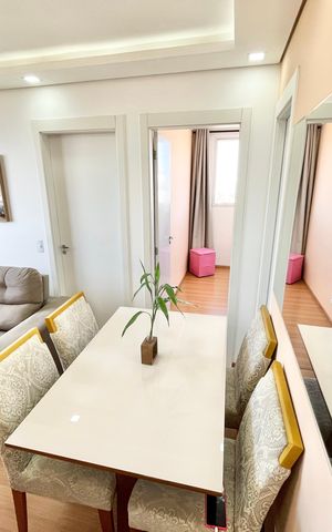 Apartamento à venda com 39m², 2 quartos e 1 vaga Apartamento à venda com 39m², 2 quartos e 1 vagaSala/Cozinha