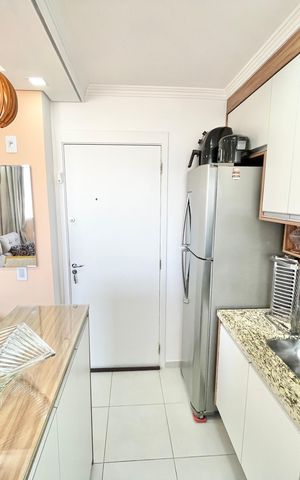 Apartamento à venda com 39m², 2 quartos e 1 vaga Apartamento à venda com 39m², 2 quartos e 1 vagaSala/Cozinha