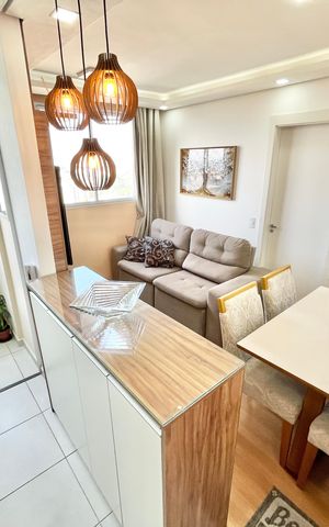 Apartamento à venda com 39m², 2 quartos e 1 vaga Apartamento à venda com 39m², 2 quartos e 1 vagaSala/Cozinha
