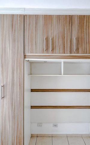Casa de condomínio à venda com 83m², 3 quartos e 2 vagasQuarto 2 - Suíte