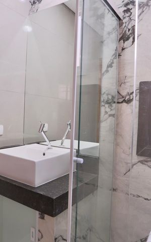 Apartamento para alugar com 46m², 2 quartos e sem vaga Apartamento para alugar com 46m², 2 quartos e sem vagaBanheiro